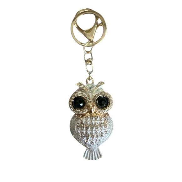 Accessories - Gold and Silver Owl Keychain